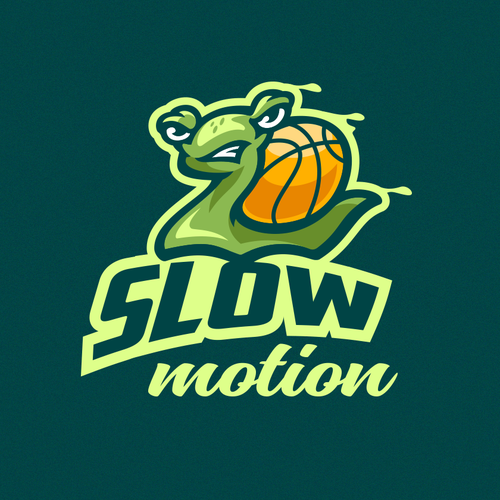 Running logo with the title 'SlowMo'