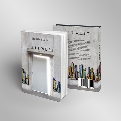 Story book cover with the title 'Book cover design'