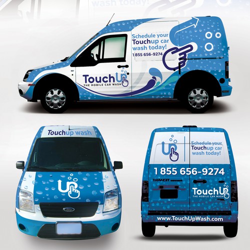 Vehicle graphic design with the title 'Car Wrap'