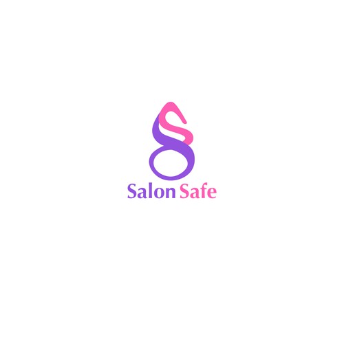 Nail salon logo with the title 'logo design for health nail salon'