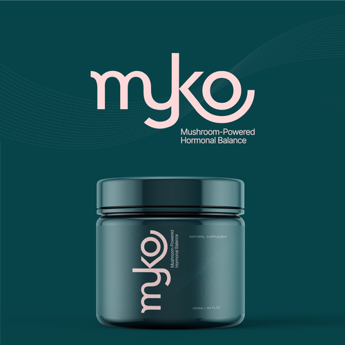 Flyer logo with the title 'Myko'