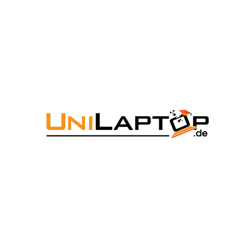 Laptop logo with the title 'UniLaptop.de'