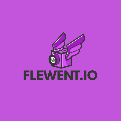 Flying logo with the title 'Flewent'