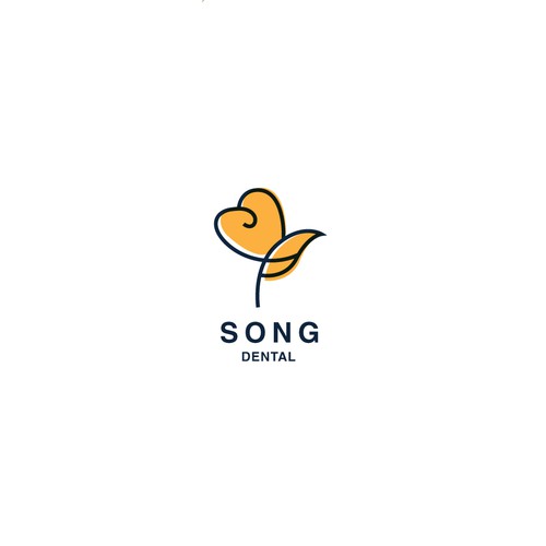 Orthodontist logo with the title 'Logo for Song Bird'