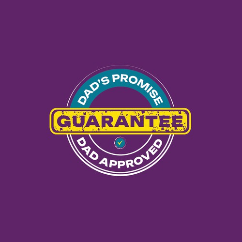 HVAC logo with the title 'Dad's Promise Guarantee'