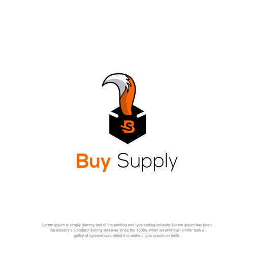 Tail design with the title 'Buy Supply'