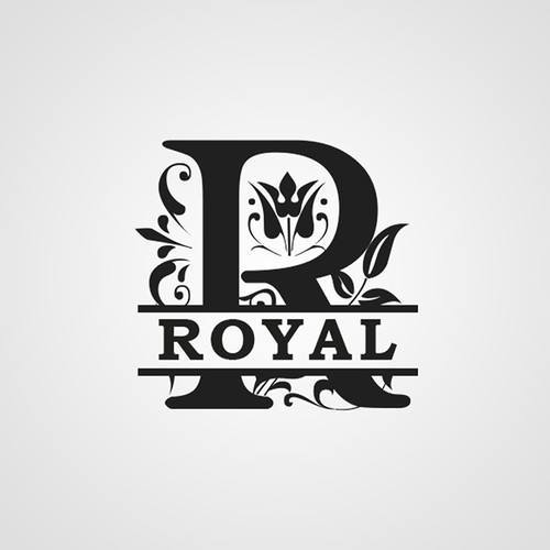Clothing line logo with the title 'Royal Clothing'