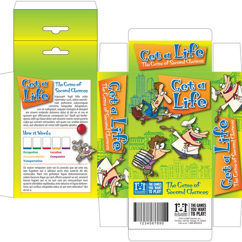 Game packaging with the title 'Get a Life'