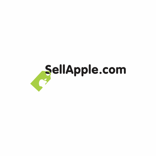 Price tag design with the title 'Apple logo'