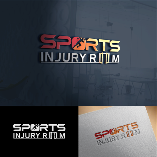 Room design with the title 'Sports Injury Room'