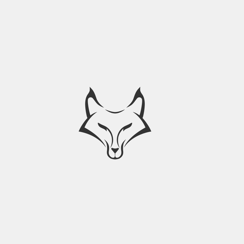 Bodybuilding design with the title 'modern yet sophisticated design for a body builder with fox head'