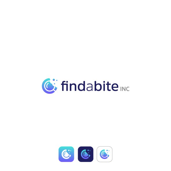 标题为“logo FindABite”的应用程序标志