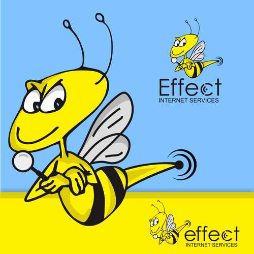 Signal design with the title 'INTERNET SERVICE'