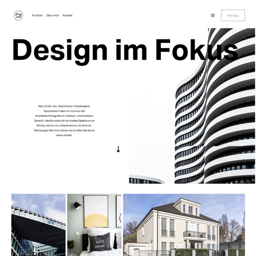 Image design with the title 'Optimisation of Janstieg photo'