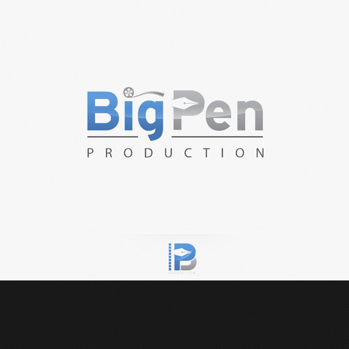 Cinema logo with the title 'BigPen Production needs a new logo'