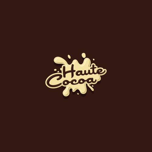 Sweet brand with the title 'Playful logo for handmade chocolates'