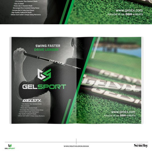 Magazine ad design with the title 'Magazine Ad design'