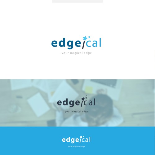 Edge logo with the title 'Fun logo for edgeical magical edge'