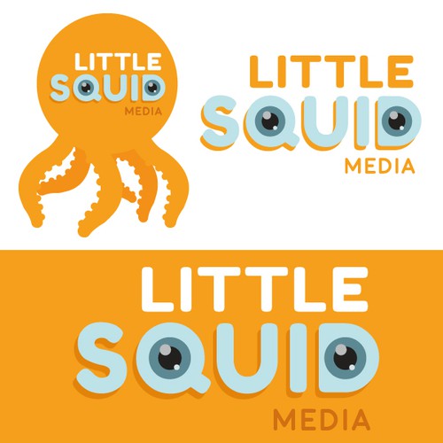 Orange brand with the title 'Little Squid Media'
