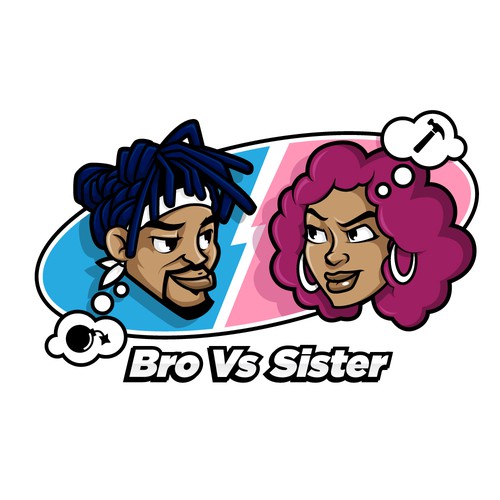 Channel design with the title 'Bro Vs Sister'