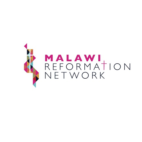 Cross logo with the title 'Malawi Reformation Network'