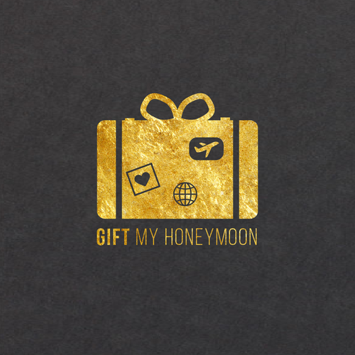 Honeymoon design with the title 'Shiny classy fun logo'