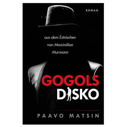 Dark book cover with the title 'Book Cover for Novel'