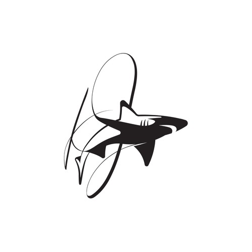 Shark logo with the title 'Katie Jane'