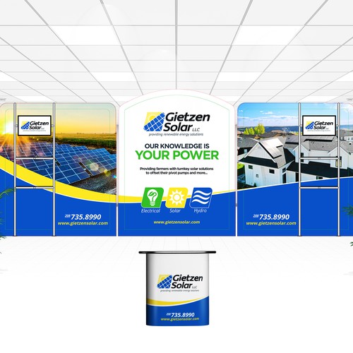 Solar design with the title 'Gietzen Solar'