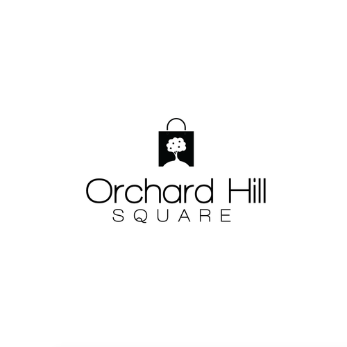 Shopping logo with the title 'Logo for a shopping center'