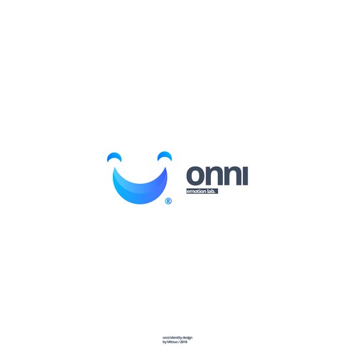 Research logo with the title 'Onni Emotion Lab \ Brand Logo'