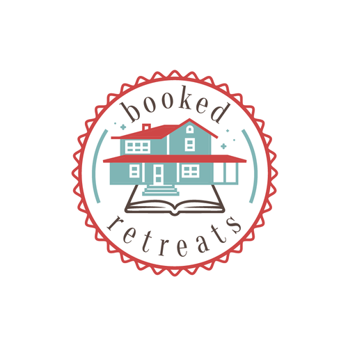 Magical logo with the title 'Booked Retreats'