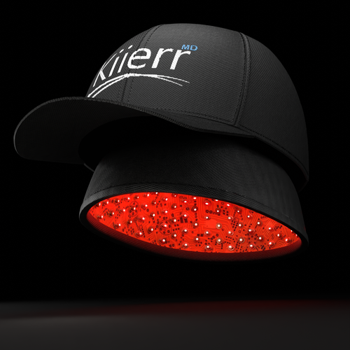 Cap design with the title '3D Medical Device Design - Laser Cap'