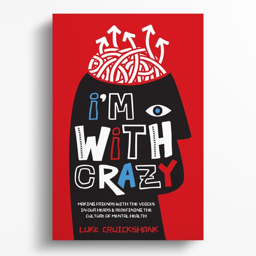 Psychology book cover with the title 'I'm With Crazy'
