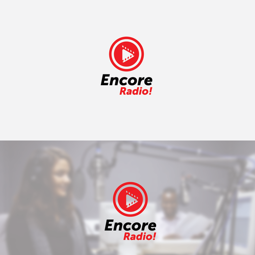 Radio logo with the title 'radio logo'