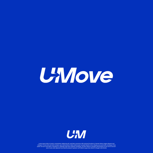 Logistics logo with the title 'UMove'