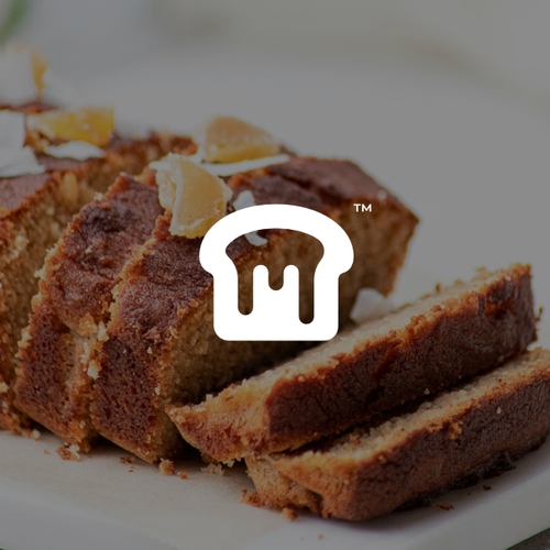 Bread logo with the title 'Mother Loaf Bakery Logo Concept'