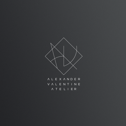 Artistic brand with the title 'AVA'