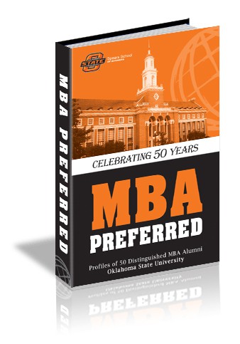 Title design with the title 'MBA PREFERRED--Need great book cover.'