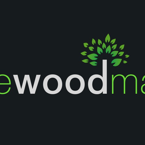 Marketplace logo with the title 'The Wood Marketplace logo'