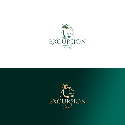 Travel agency logo with the title 'Design an eye catching travel logo to stand out in front of others travel logos'