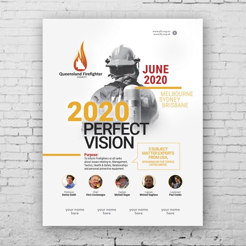 Speaker design with the title 'PÓSTER CONFERENCIA'