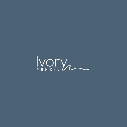 Copywriter logo with the title 'Ivory Pencil'