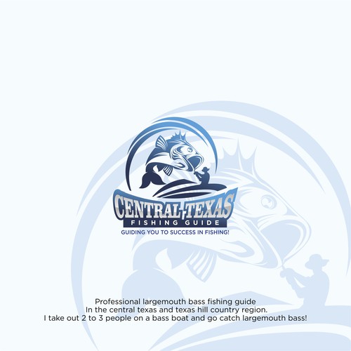 Envelope logo with the title 'Central Texas Fishing Guide'