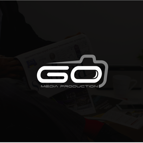 Moving logo with the title 'Go Media Logo'