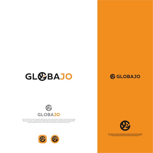 Globe brand with the title 'Globajo logo'