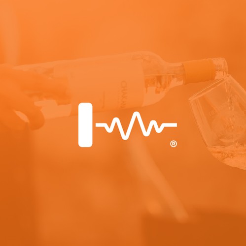 Impulse logo with the title 'Minimalist Logo Design for Pulse, a High Class Sommelier'