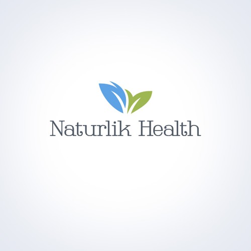 Natural product logo with the title 'Naturlik Health'