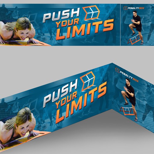 Wall design with the title 'Studio Backdrop'