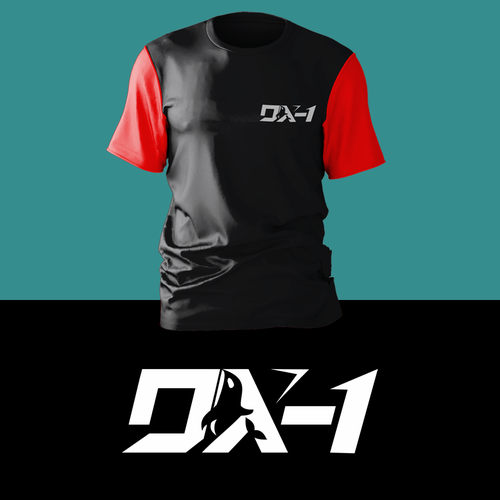 Orca design with the title 'Logo DX-1'